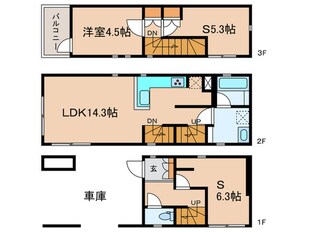 Ｋｏｌｅｔ武蔵新田＃０４の物件間取画像